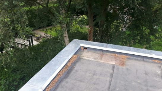 aanbouw-platdak-goot