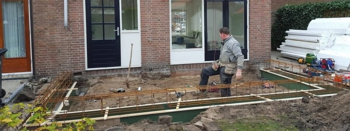 Koudebruggen aanbouw